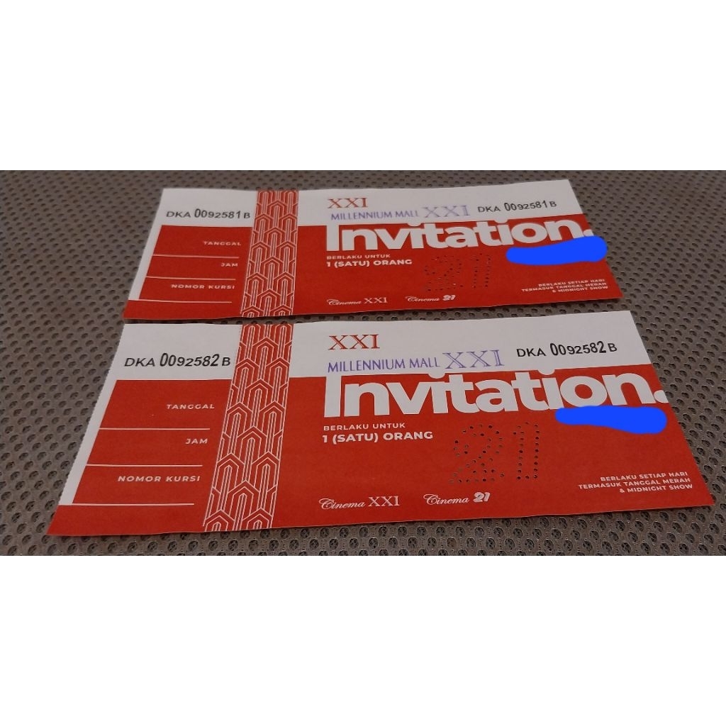 Voucher XXI Millenium Mall (Atrium Senen - Jakarta).