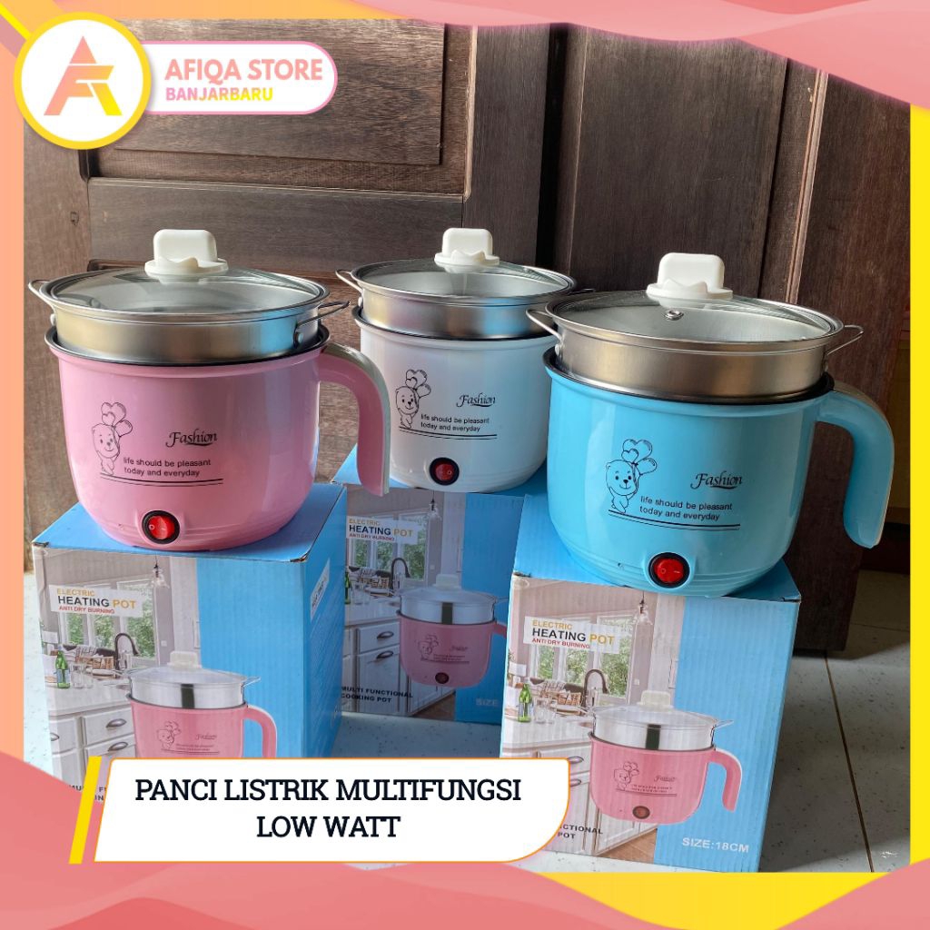Panci Elektrik Multifungsi / Panci Portable LowWatt / Panci Listrik