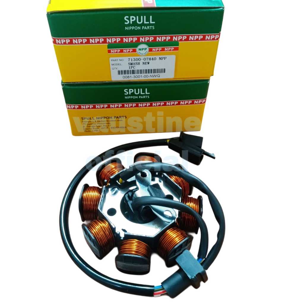 SPULL SPUL STATOR ASSY SMASH NEW 07H ORI NPP