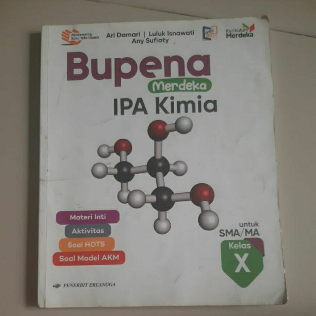 Buku IPA Kimia kelas X