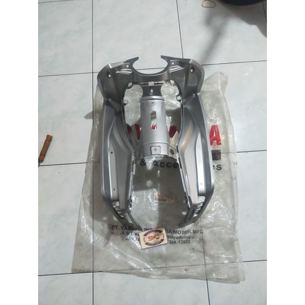 panel dek cover kontak Jupiter MX old silver ORI YGP 1S7-F836K-00-P0