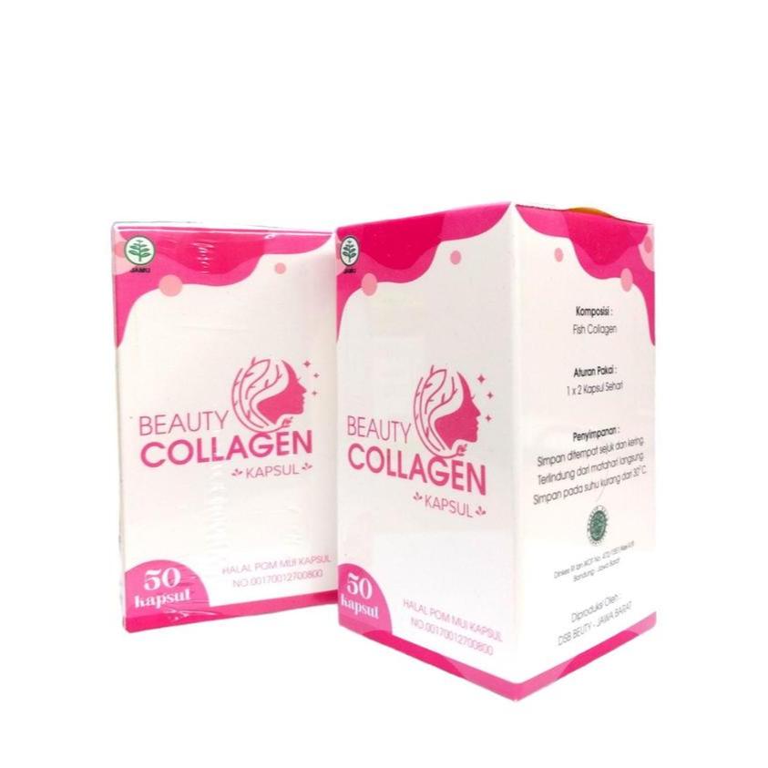 Beauty Collagen Kapsul I Suplemen Kolagen DSB Beuty Isi 50 Kapsul