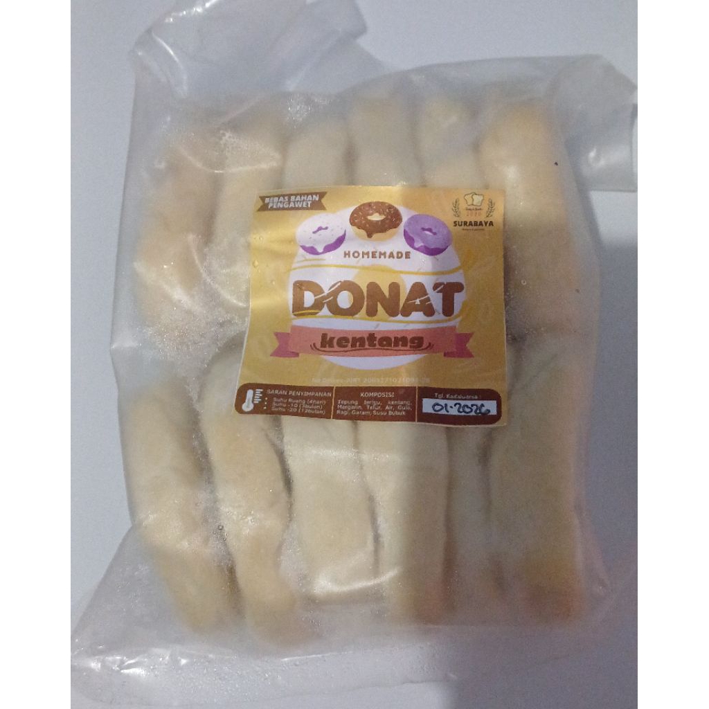 Donat Kentang Surabaya isi 12 pcs (besar)