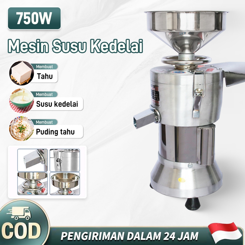 Mesin Susu Kedelai/Soya Splitter/ Pemisah Mesin Penggiling Stainless Steel/Soya Susu Kedelai Susu Al