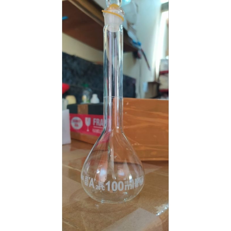 Labu ukur Pyrex 100ml