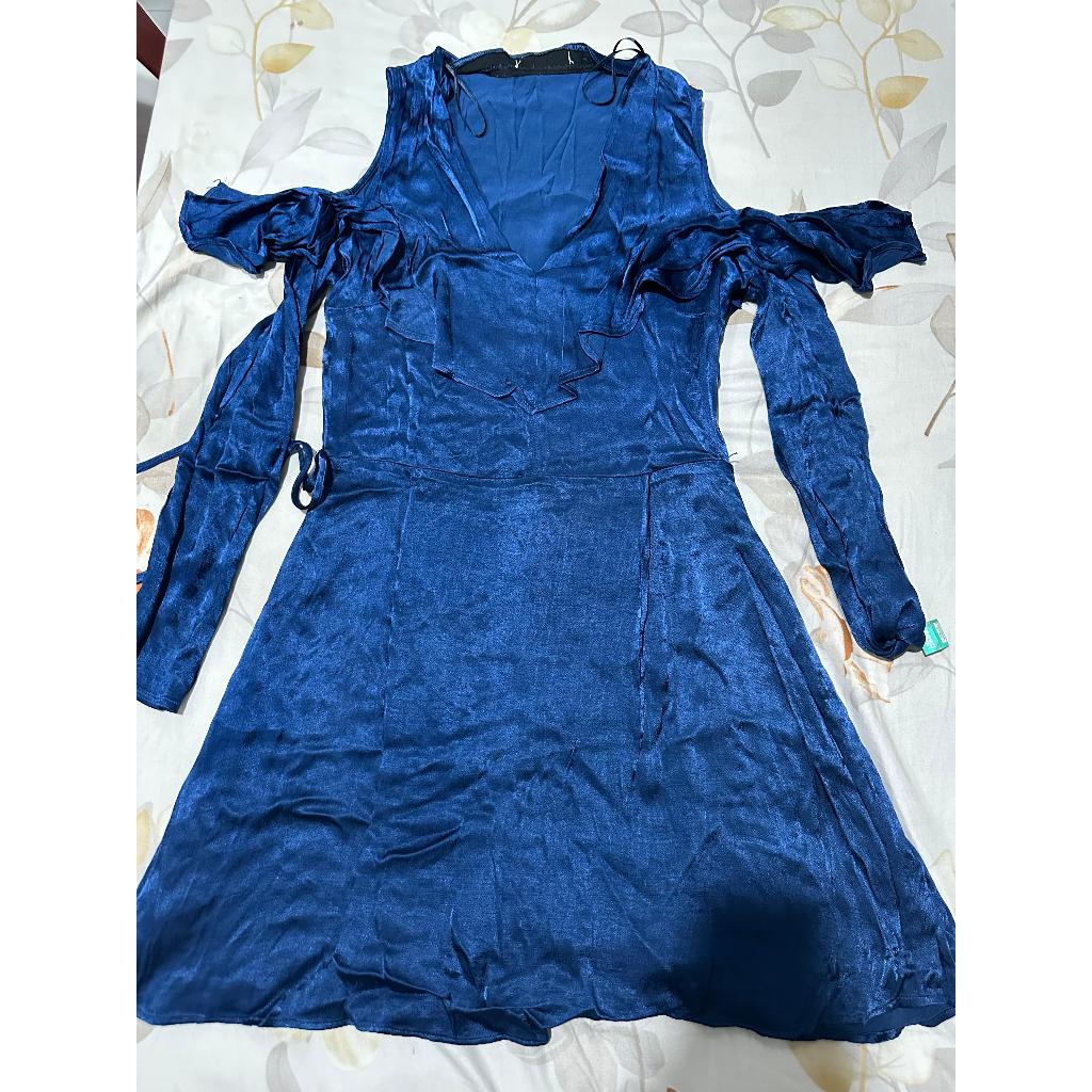 [PRELOVED] Mango Satin Dress Size L