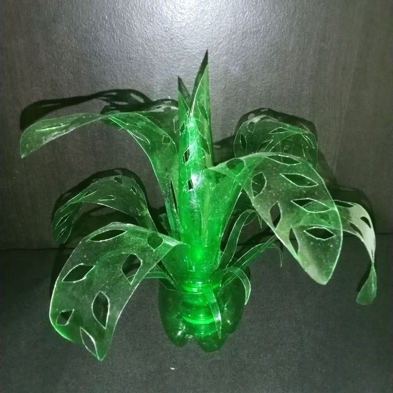 Daur Ulang Dari Botol Plastik Kerajinan Tangan