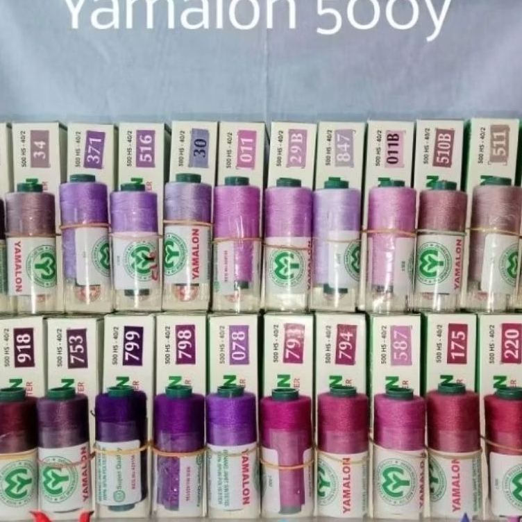 Terbaru [GROSIR] BENANG JAHIT YAMALON 500 YARD PERLUSIN
