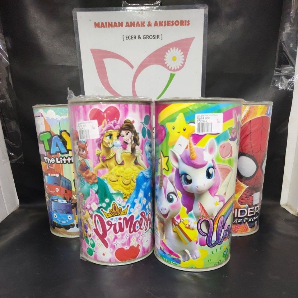 CELENGAN KARAKTER// CELENGAN ANAK ANAK// CELENGAN L