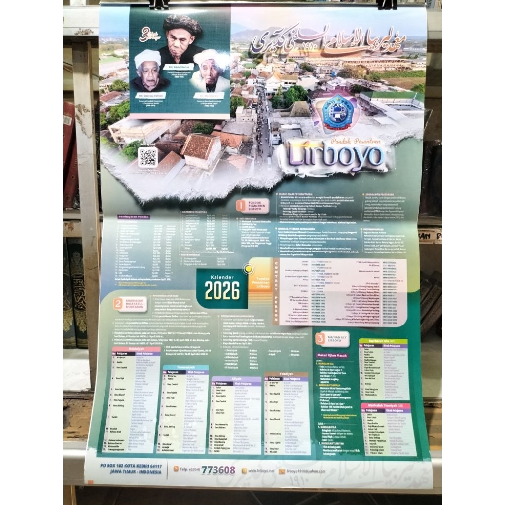 Kalender Lirboyo tahun Terbaru 2026
