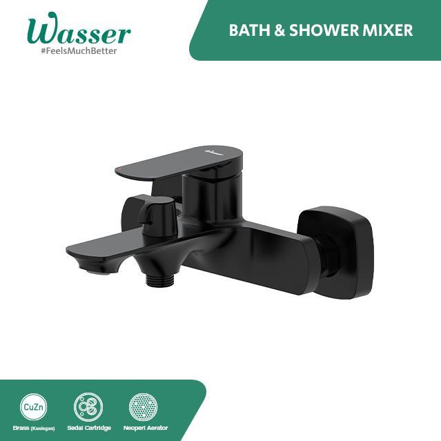 Wasser kran Bath & Shower Mixer MBT-V2750 black