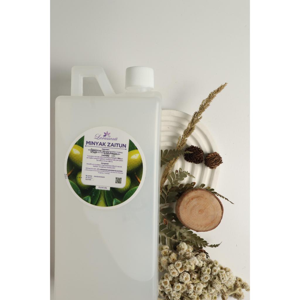 OLIVE OIL PUTIH LARASSANTI / MINYAK PIJAT 1L LARASSANTI - MINYAK PIJAT ORI PUTIH 1 LITER/MASSAGE OIL