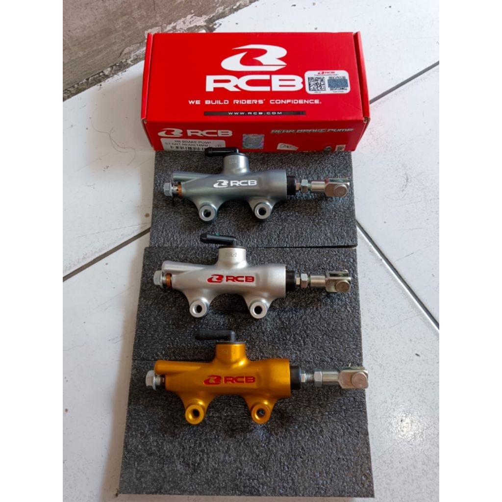 Master Rem Belakang RCB Tipe S1 Universal Original RCB 100% Tonjokan Master Rem Belakang RCB S1 ORIG