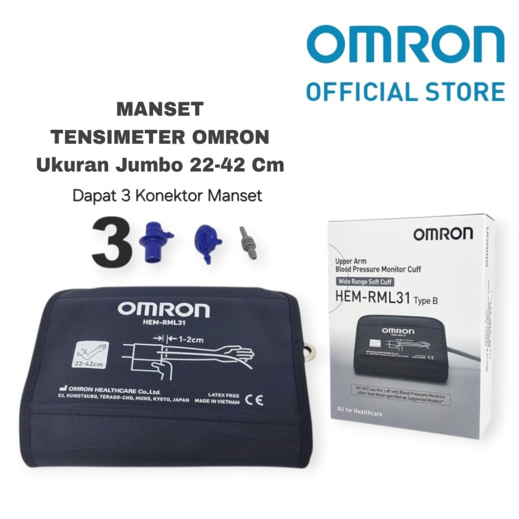Manset Tensimeter Omron Ukuran Jumbo