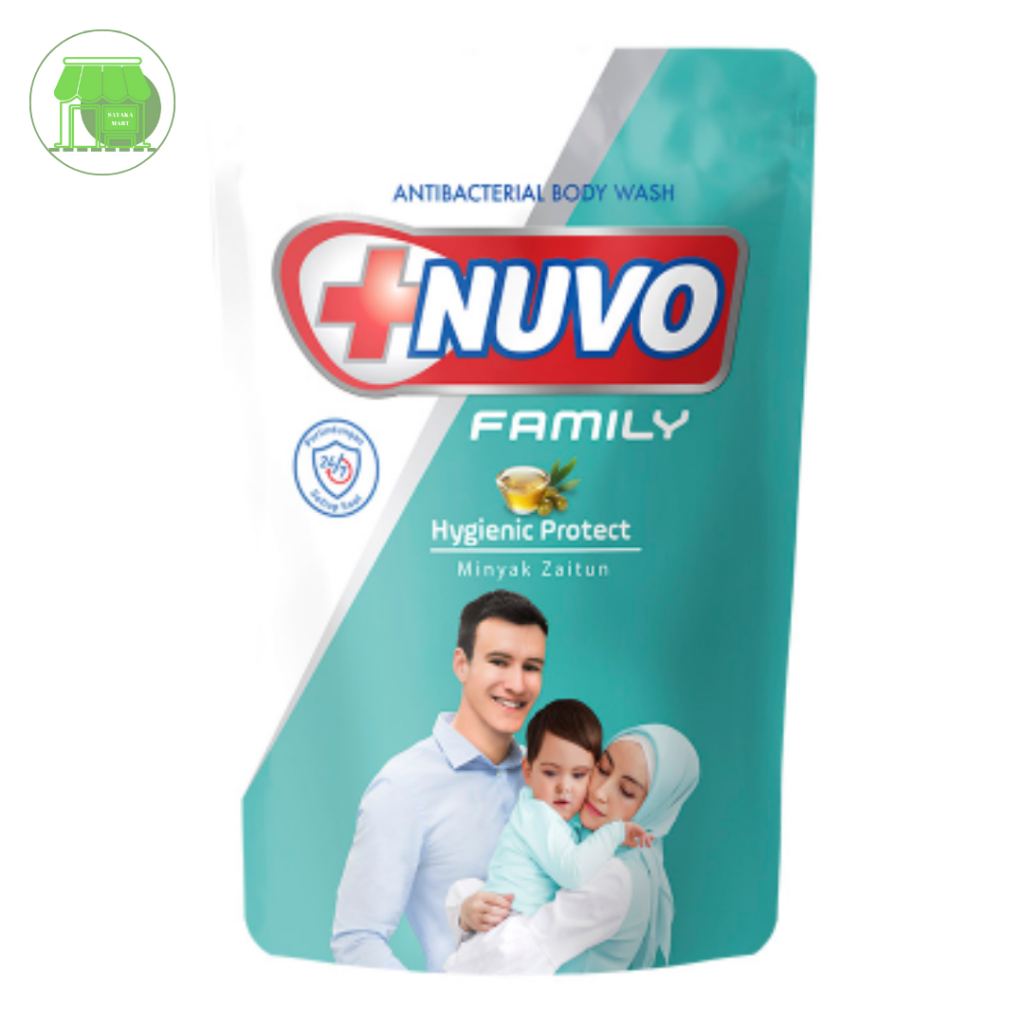 Nuvo Family Minyak Zaitun - Sabun Mandi Cair