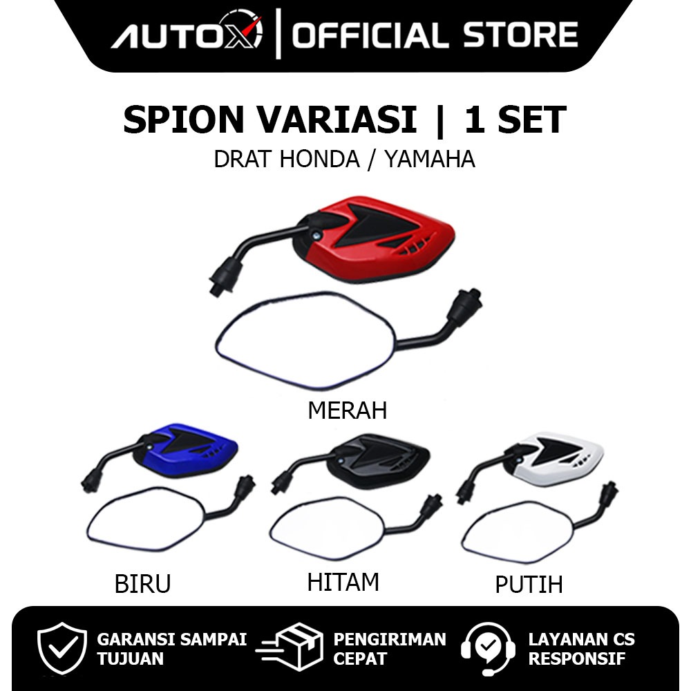 Spion Variasi Model Verano Beat Lama Old eSP Street K1A Deluxe & Vario & Scoopy & Spacy & Revo & Gra