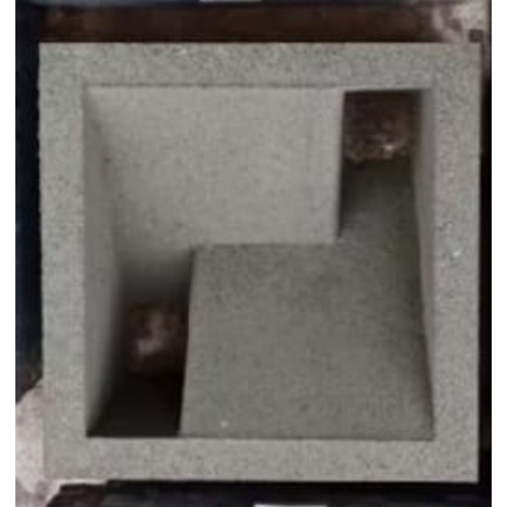 Cetakan Loster Kayu 1 muka | Roster Tumbuk 20x20