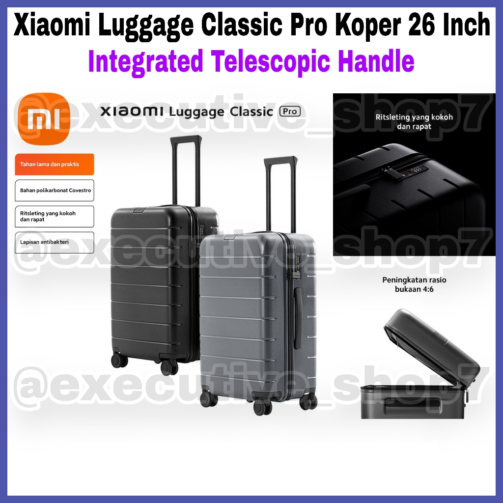 Mi Luggage Classic Pro Koper 26 Inch - Integrated Telescopic Handle