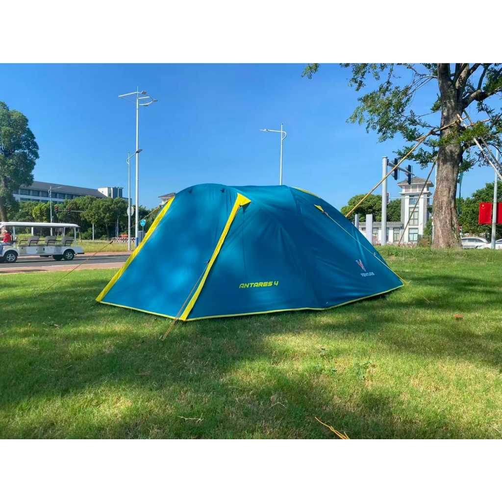 TENDA CAMPING BASSIC ANTARES 4 ORANG POLLUX 2 ORANG GROSIR KAP 4 - 5 ORANG