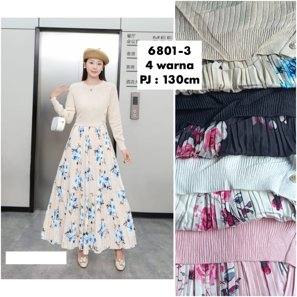 midi Rajut premium / women rajut premium / gamis rajut terbaru / Gamis women rajut bkk premium