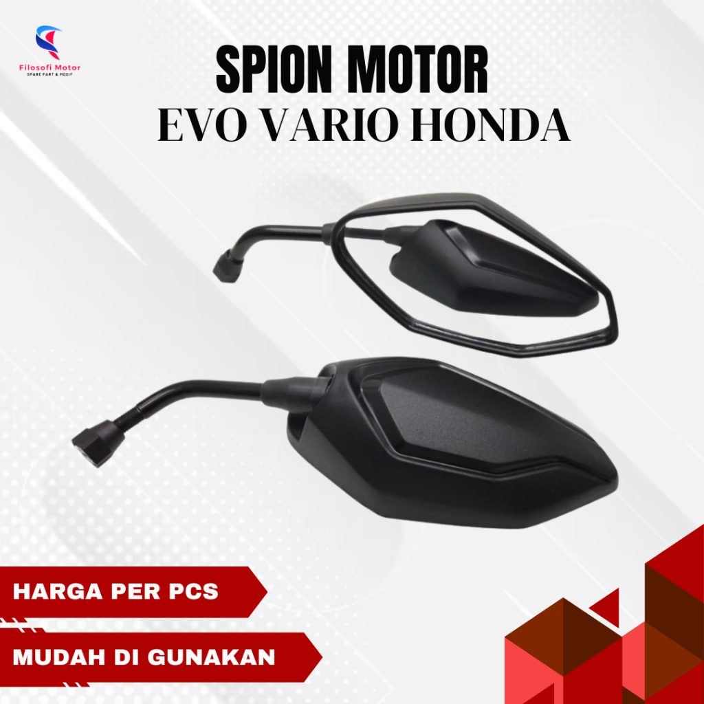 Spion Standard Honda Vario 125 / 150 LED Sepasang