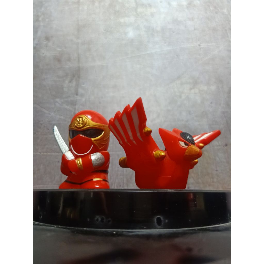 Figure Fingerdoll Super Sentai Red Hurricaneger Set