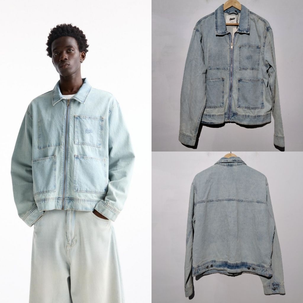PULL&BEAR STWD JAKET DENIM BARU ASLI ORIGINAL