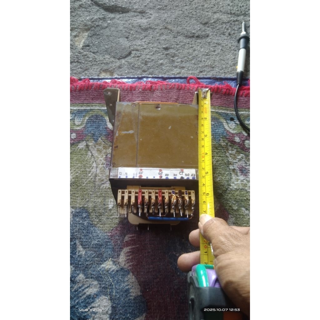 trafo bando 15A CT 65v