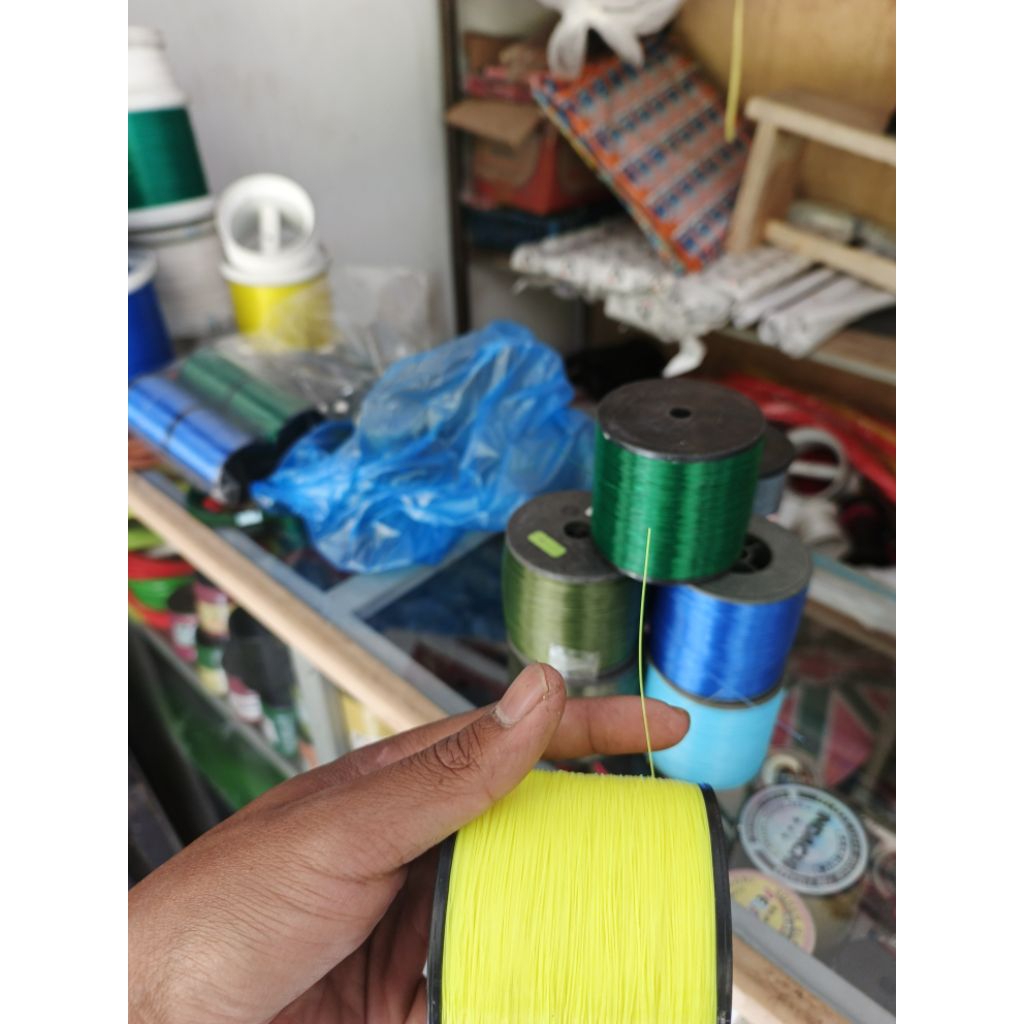 senar nilon kore 0.45 3000 yard senar layang layang senar pancing