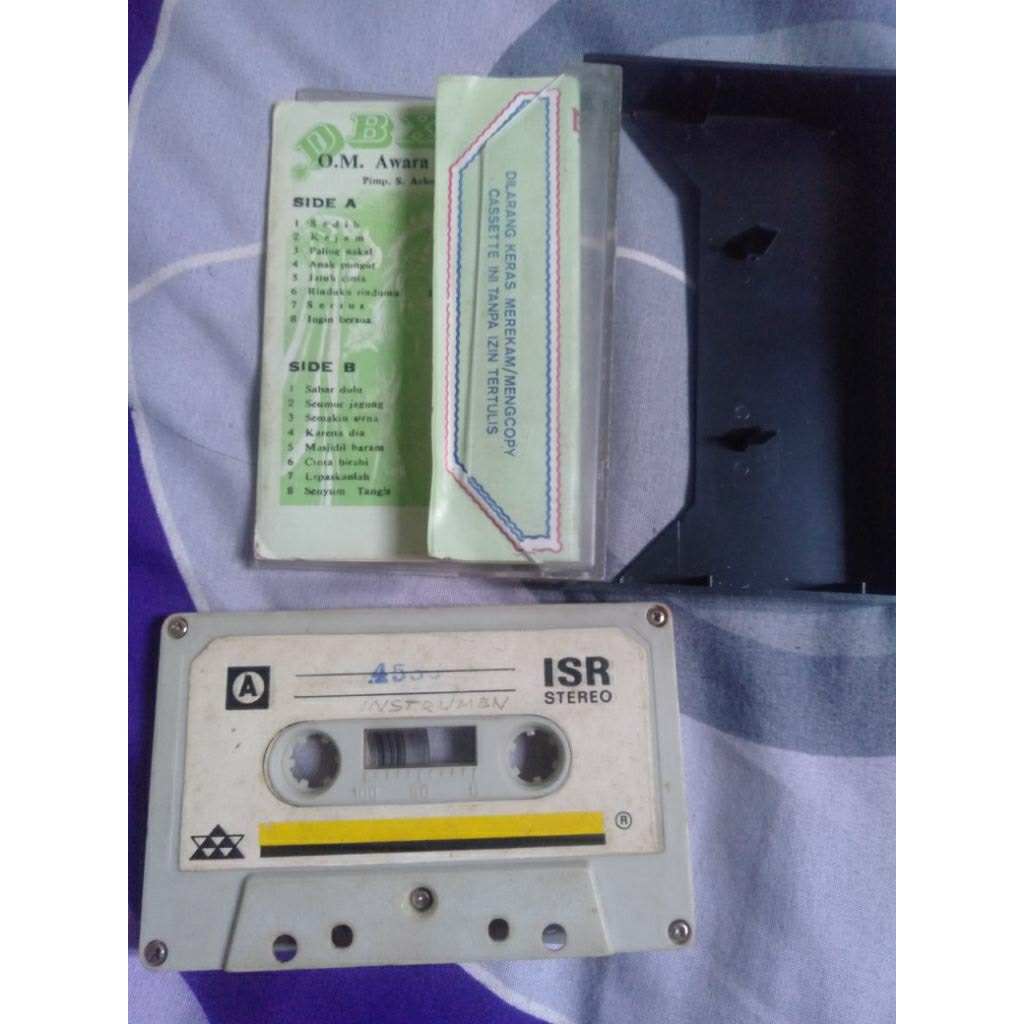 kaset pita  Orkes Melayu Awara pimp .S  Achmadi