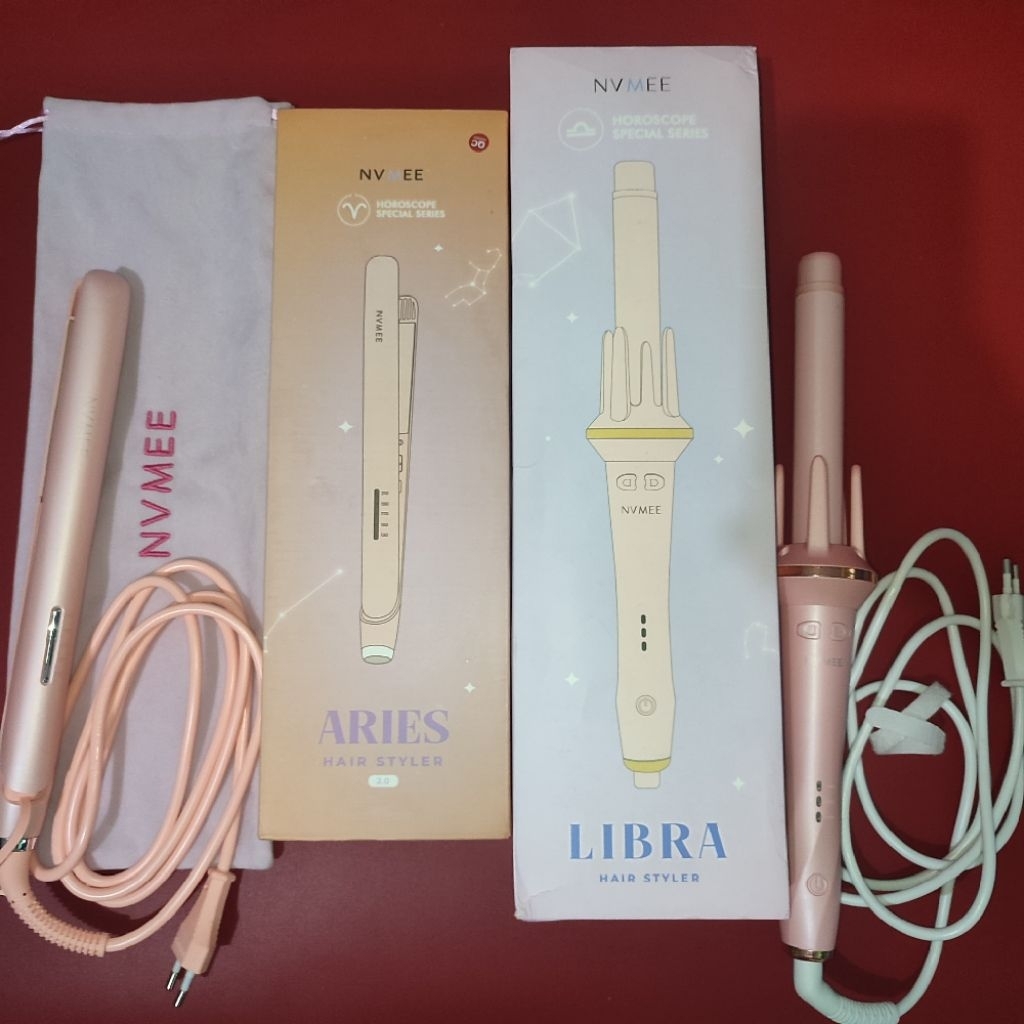 Catokan Curly Otomatis Nvmee Libra Preloved Good Condition Hair Styler V1