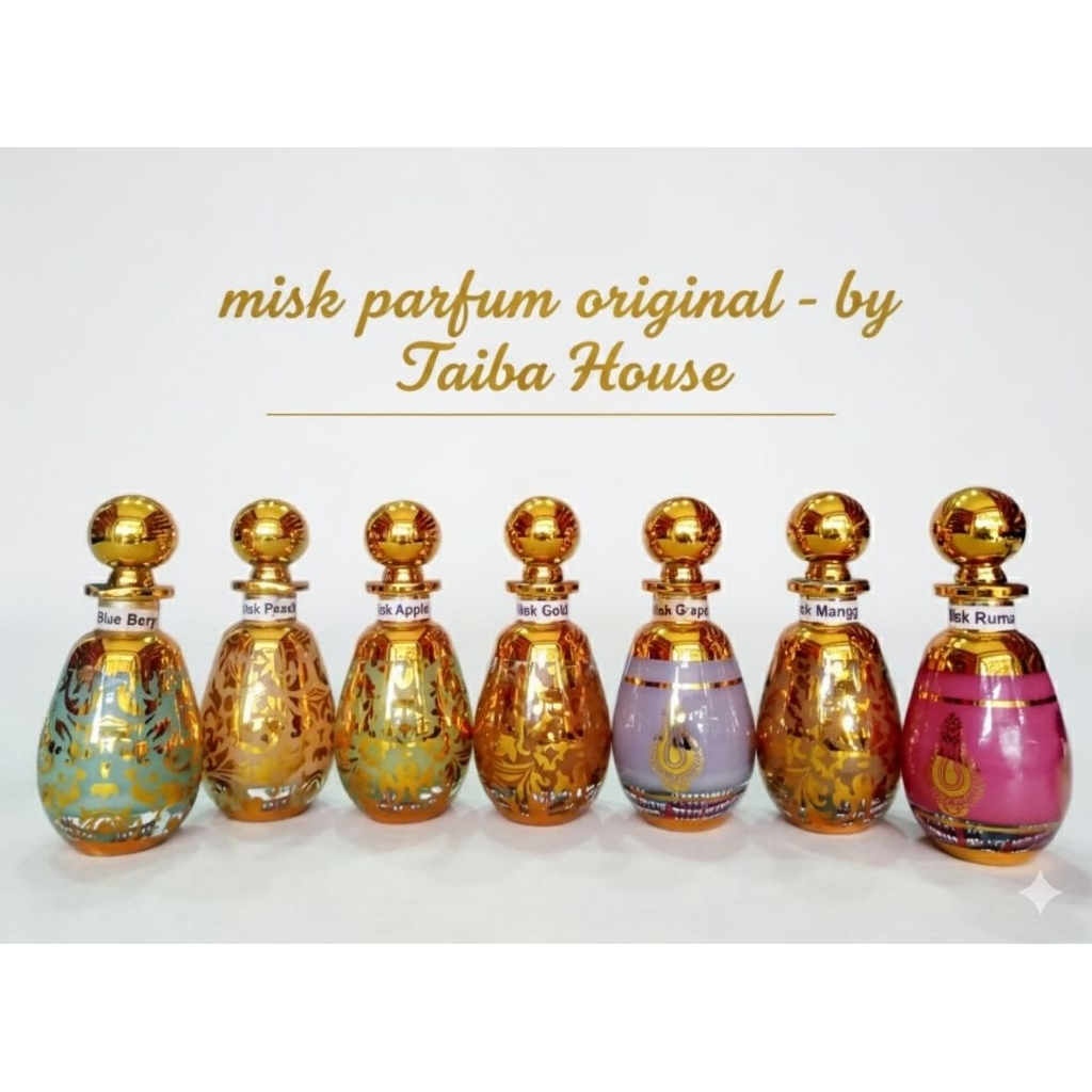 Misk Perfume Original - TOLLA BATIK Perfume Arab Wangi & Tahan Lama ( Taiba House )