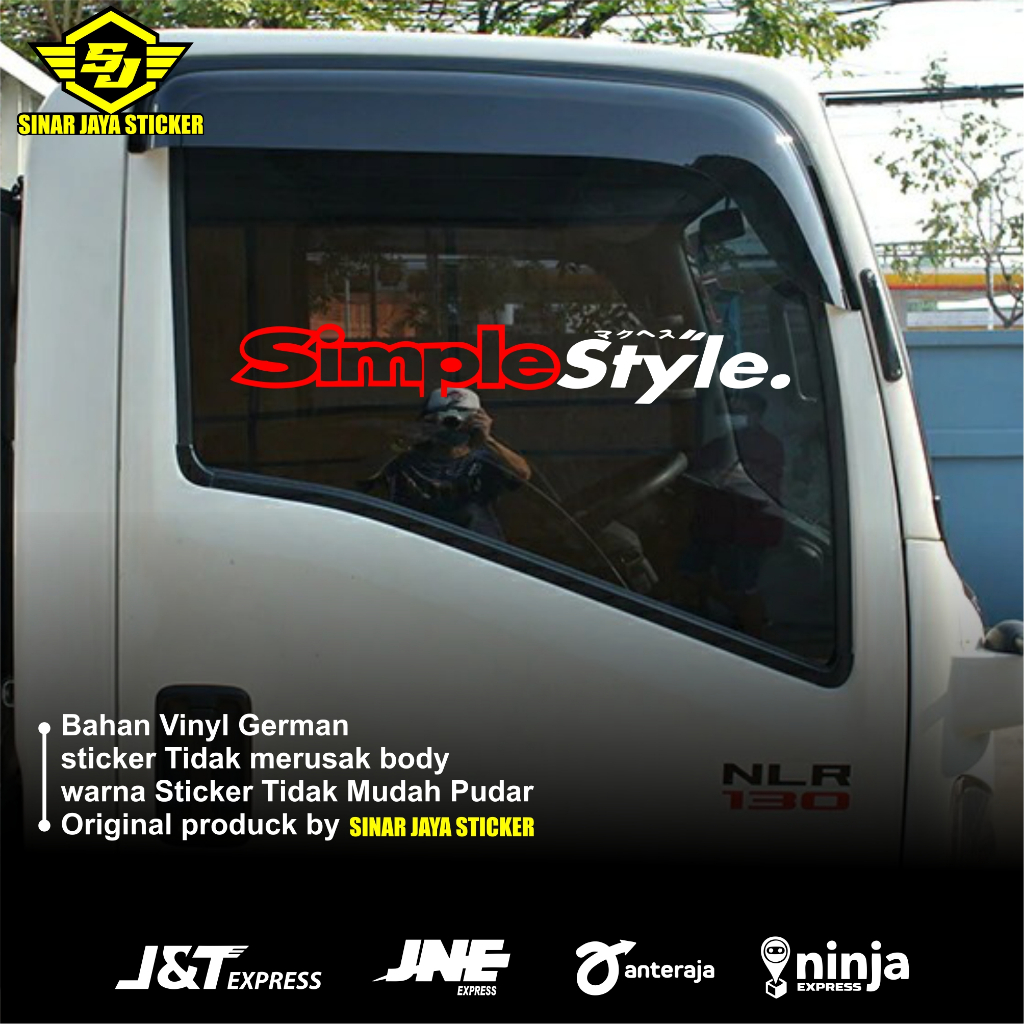 CUTTING STIKER CARRY EXTRA KACA BELAKANG / Sticker Kaca Mobil