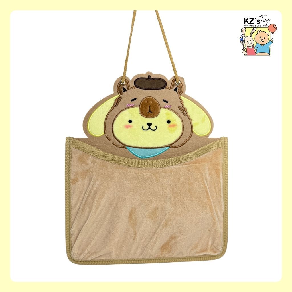 Sanrio Pompurin x Capybara Hanging Bag – Tas Gantung Imut Koleksi Karakter Sanrio Jepang