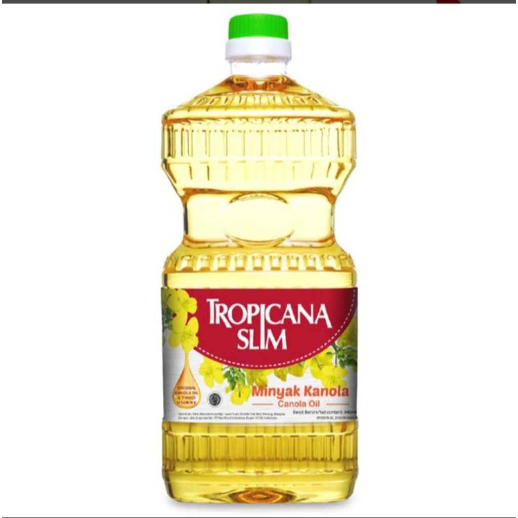 Tropicana Slim Canola Oil 946 ml / Minyak Goreng