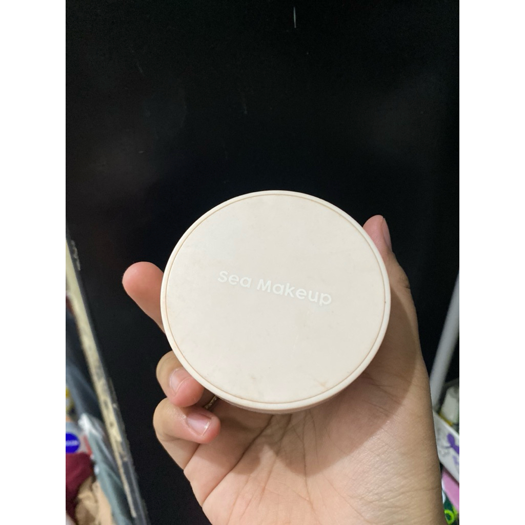 preloved loose powder sea makeup