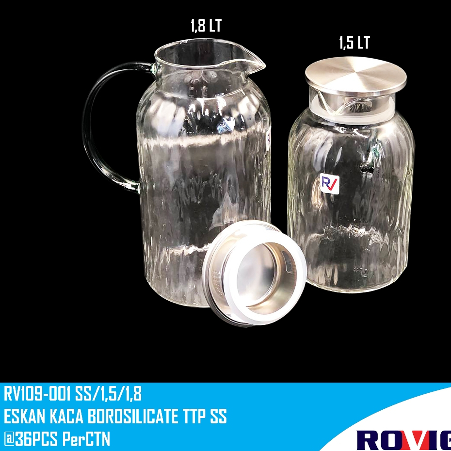 ESKAN KACA BOROCILICATE TUTUP SS