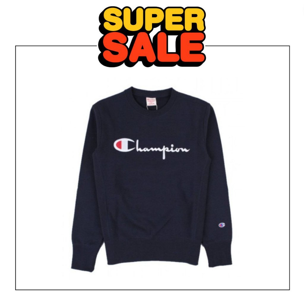 CHAMPION LOGO SCRIPT CREWNECK