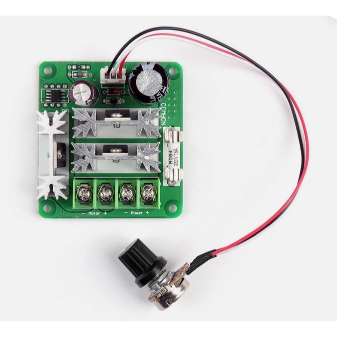 Modul PWM DC 15A 6-90V Pengontrol Kecepatan Motor LED 1000W DC 6V-90V Kontrol PWM 0-100% dengan Sekr