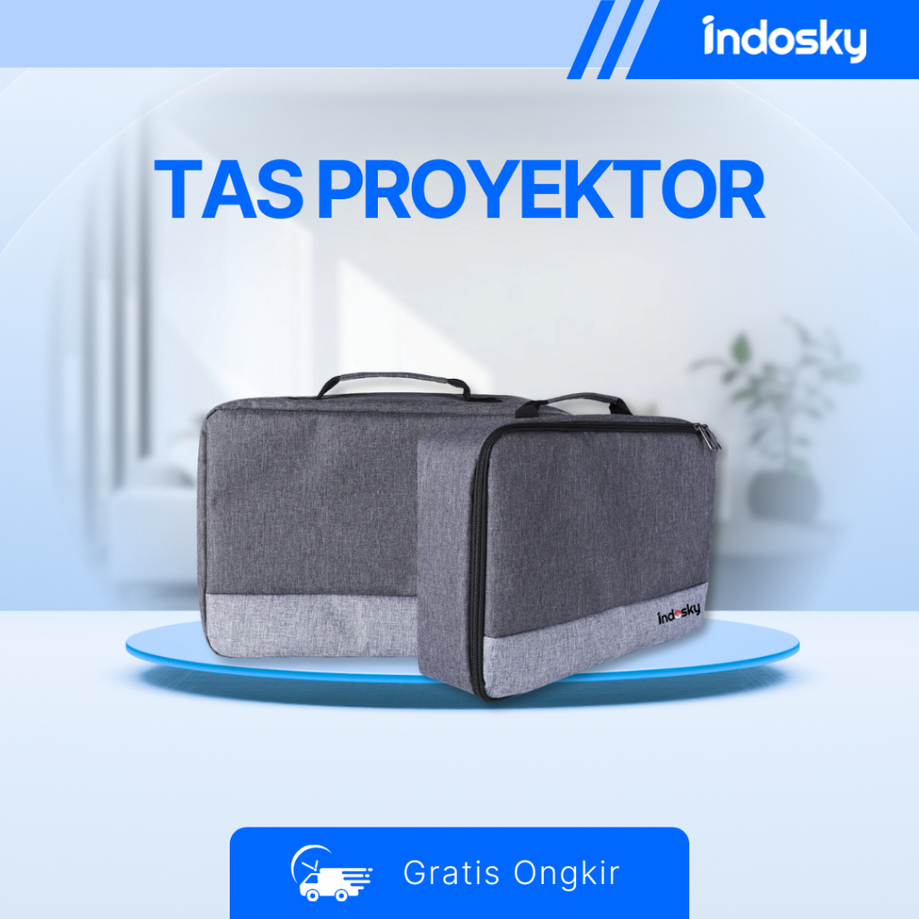 Tas Proyektor Indosky Original Premium | Tas Proyektor Mini | Tas Projector | Projector Bag |  Tas I