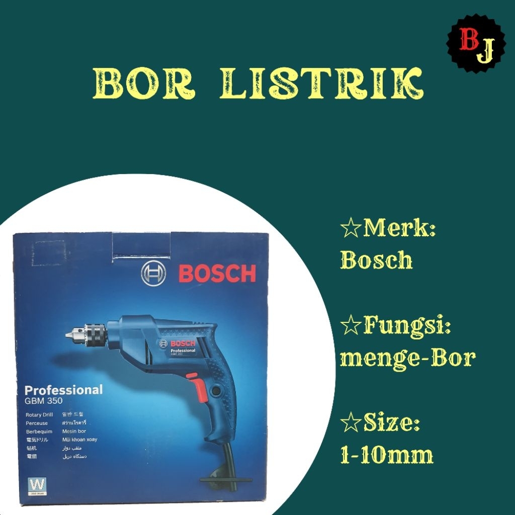 BOR LISTRIK BOSCH
