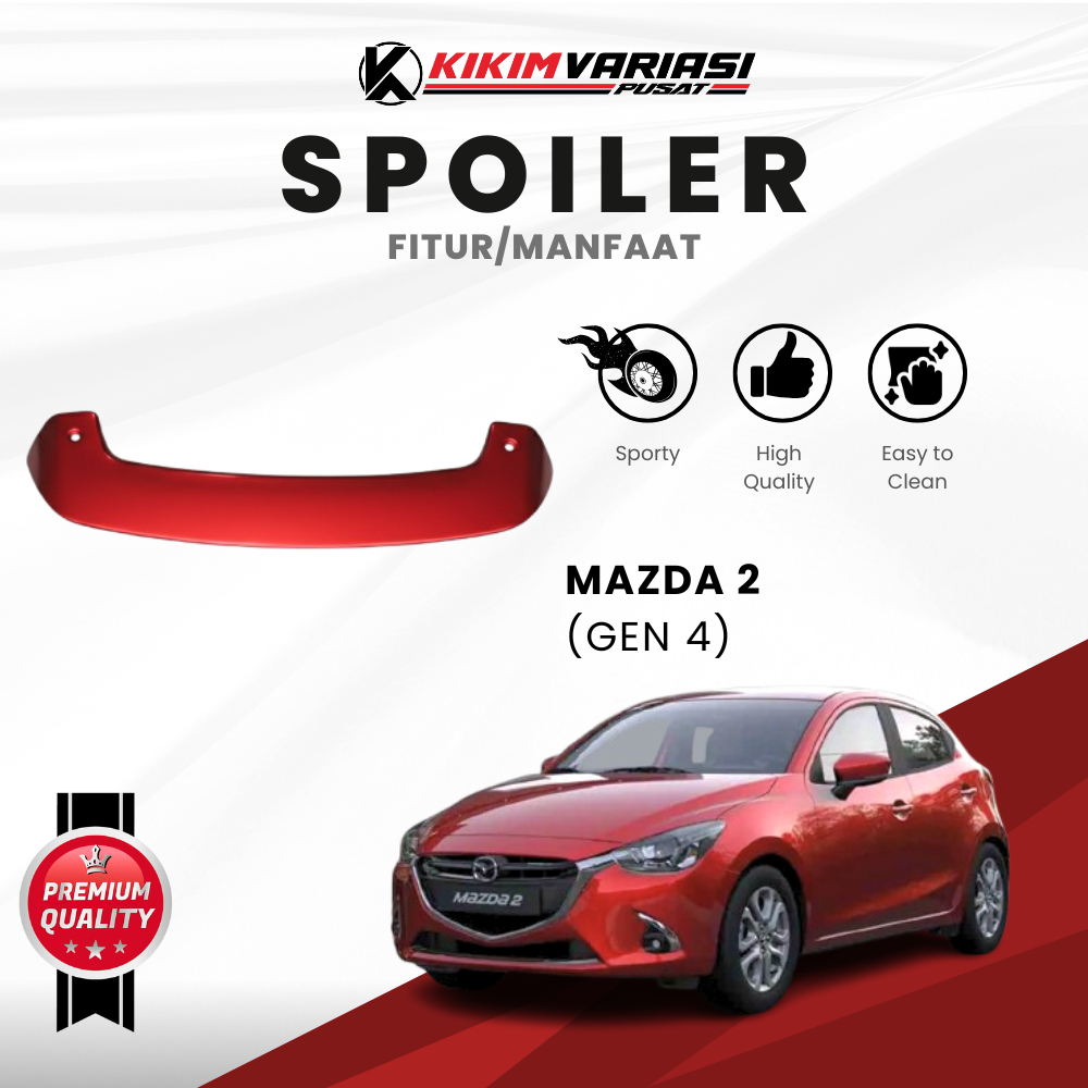 Spoiler Mobil Mazda 2