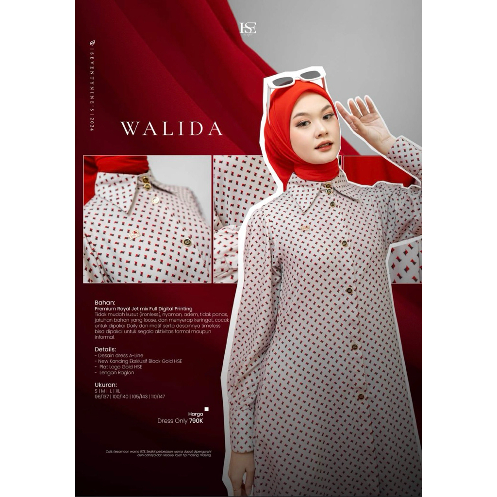 PRELOVED HSE by Efnie - Walida Dress Set - Luxury Dress Set