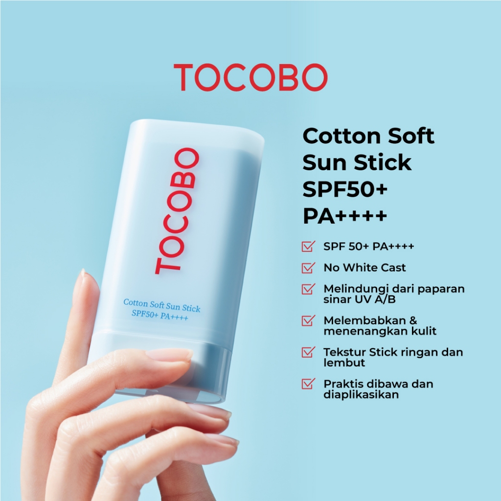 TOCOBO Cotton Soft Sun Stick SPF50+ Pa++++