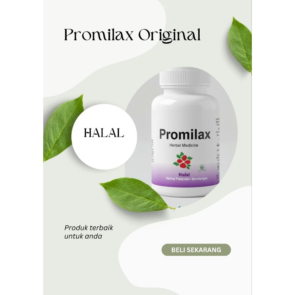 Promilax Program Cepat Hamil Dengan Promilax Asli Alami