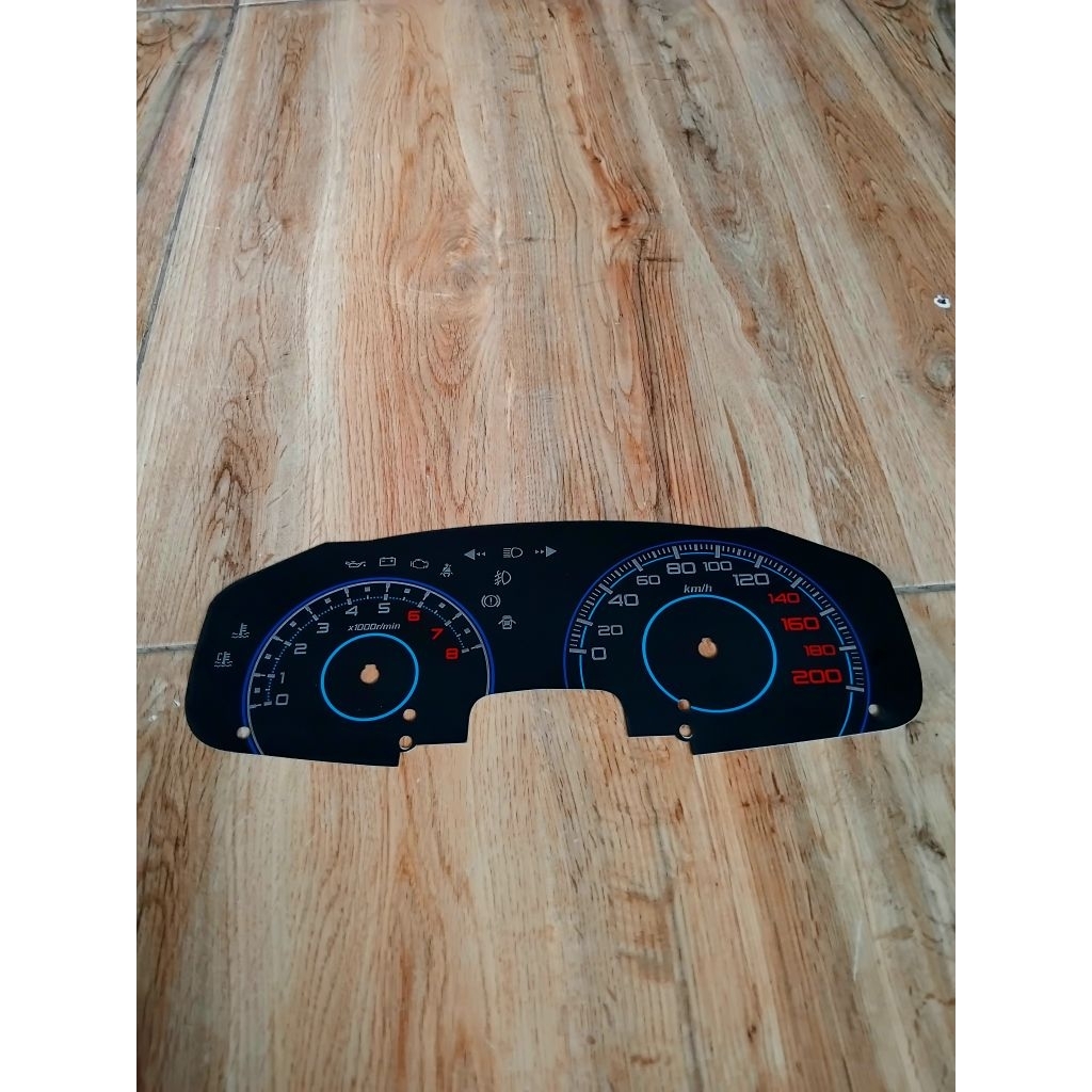 papan spidometer variasi mobil vios Gen 1