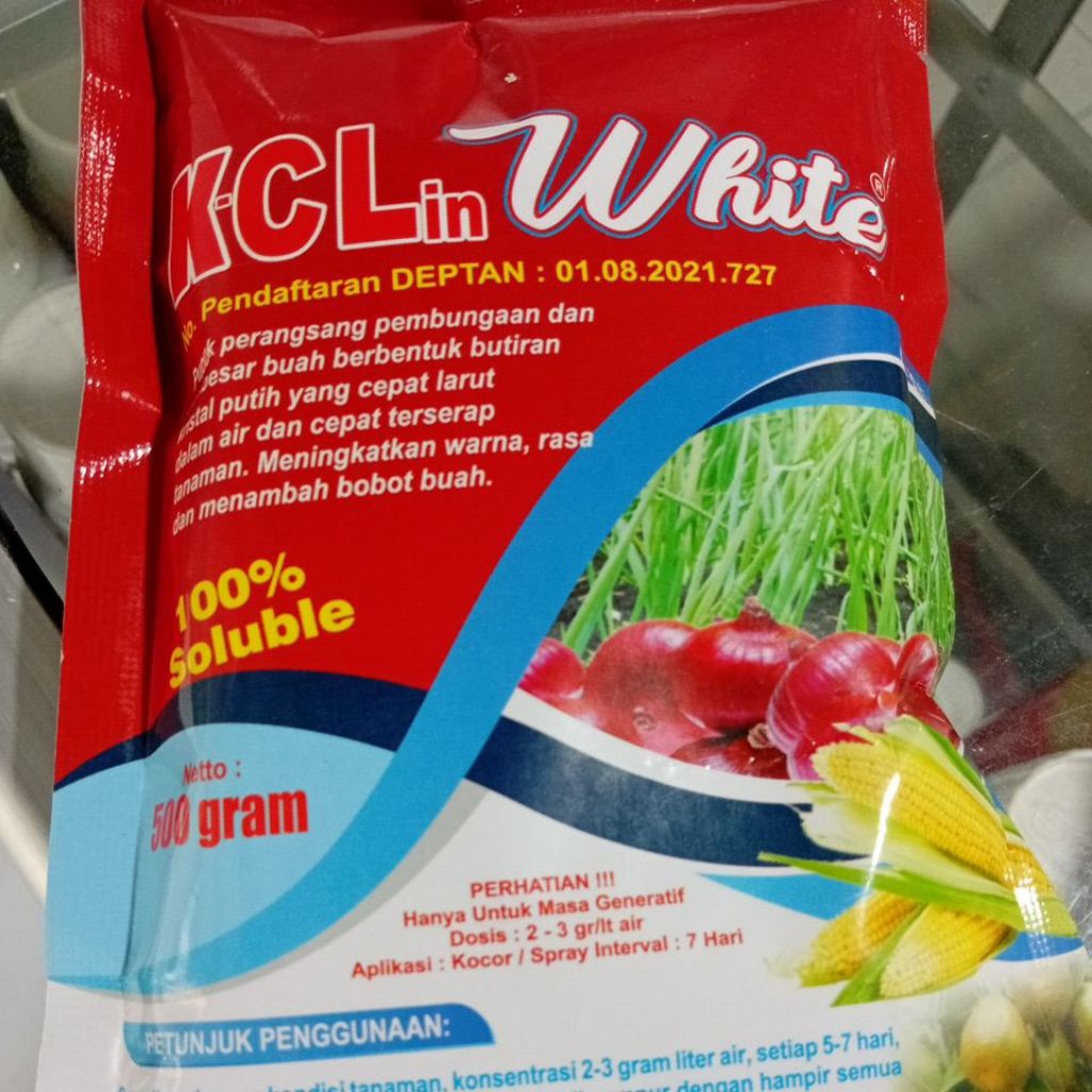 PUPUK KCL WHITE 500GR