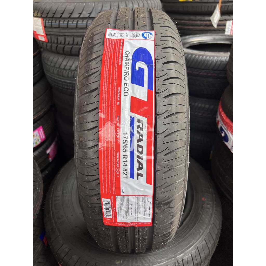 PROMO Ban Mobil GT RADIAL Champiro ECO 175/65 R14 untuk AYLA, AGYA, SIGRA, BRIO, CALYA