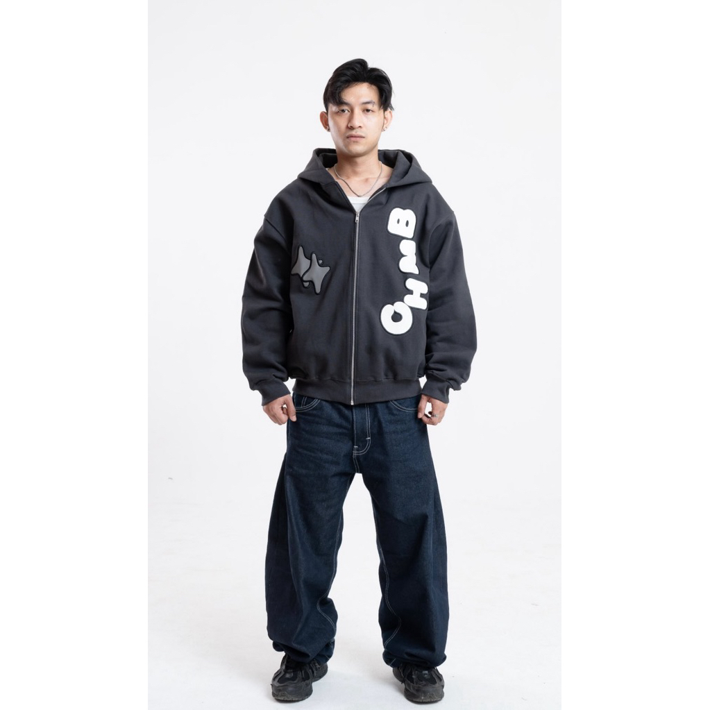 HODIE ZIPPER CHMB SENSASIONAL GREY