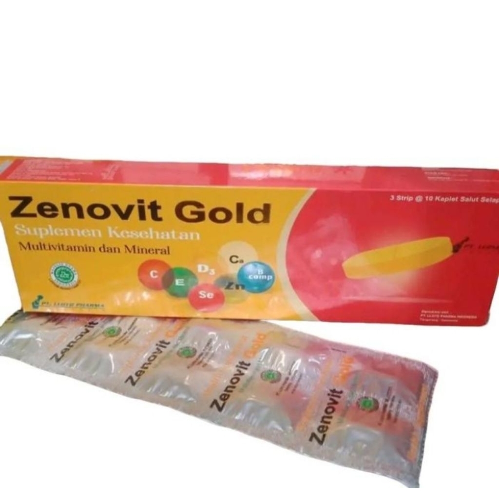 zenovit gold strip 10 tablet multivitamin